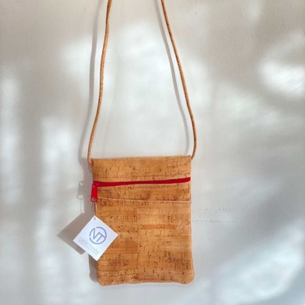 Natalie Therese Cork crossbody bag